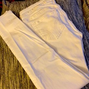 White Hollister Skinny Jeans Size 3S